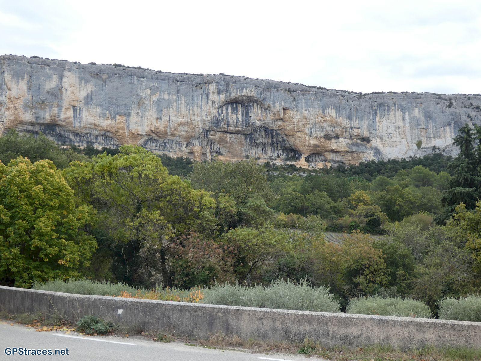 La falaise de Lioux