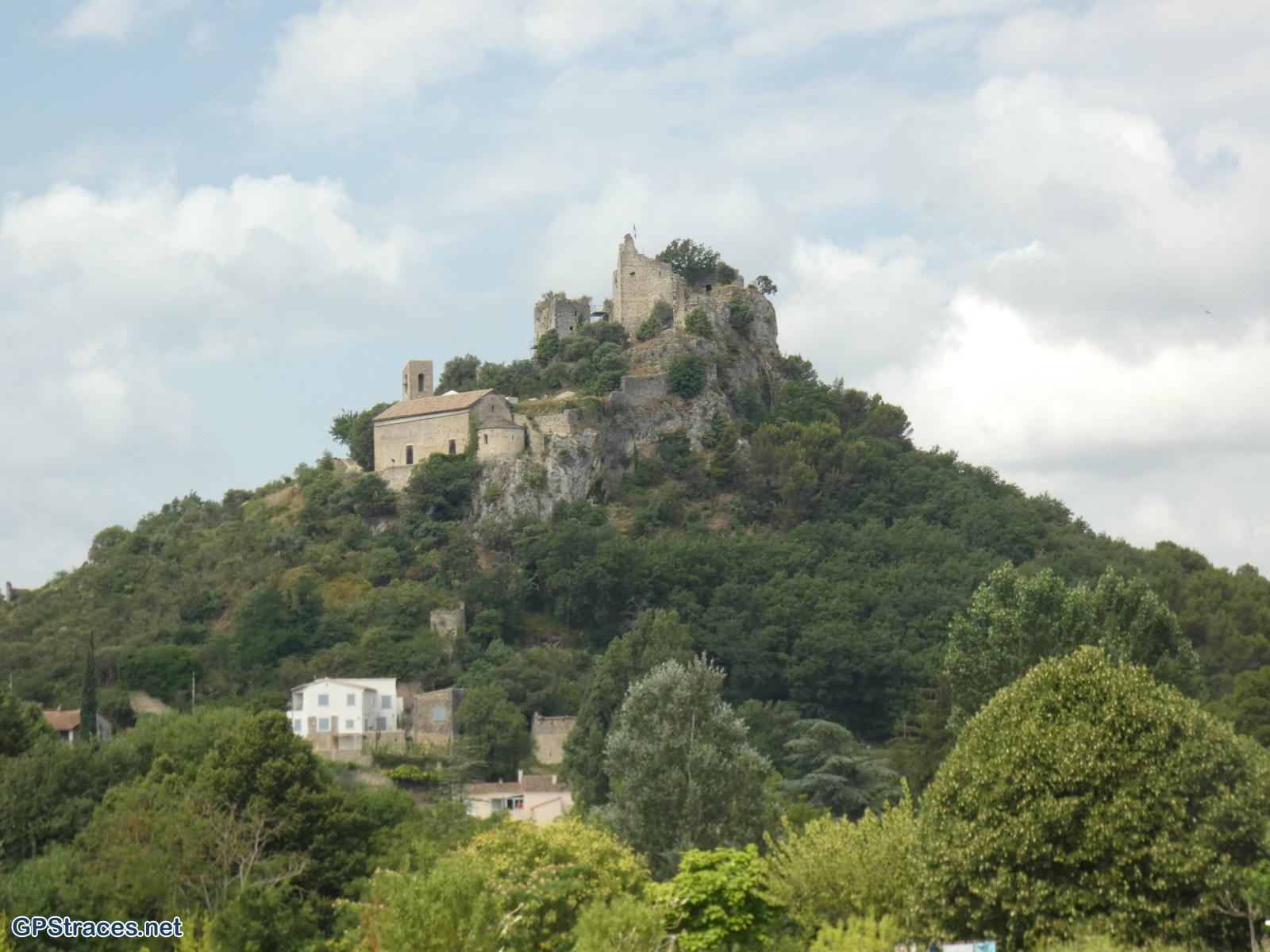 Le châteai d'Entrechaux