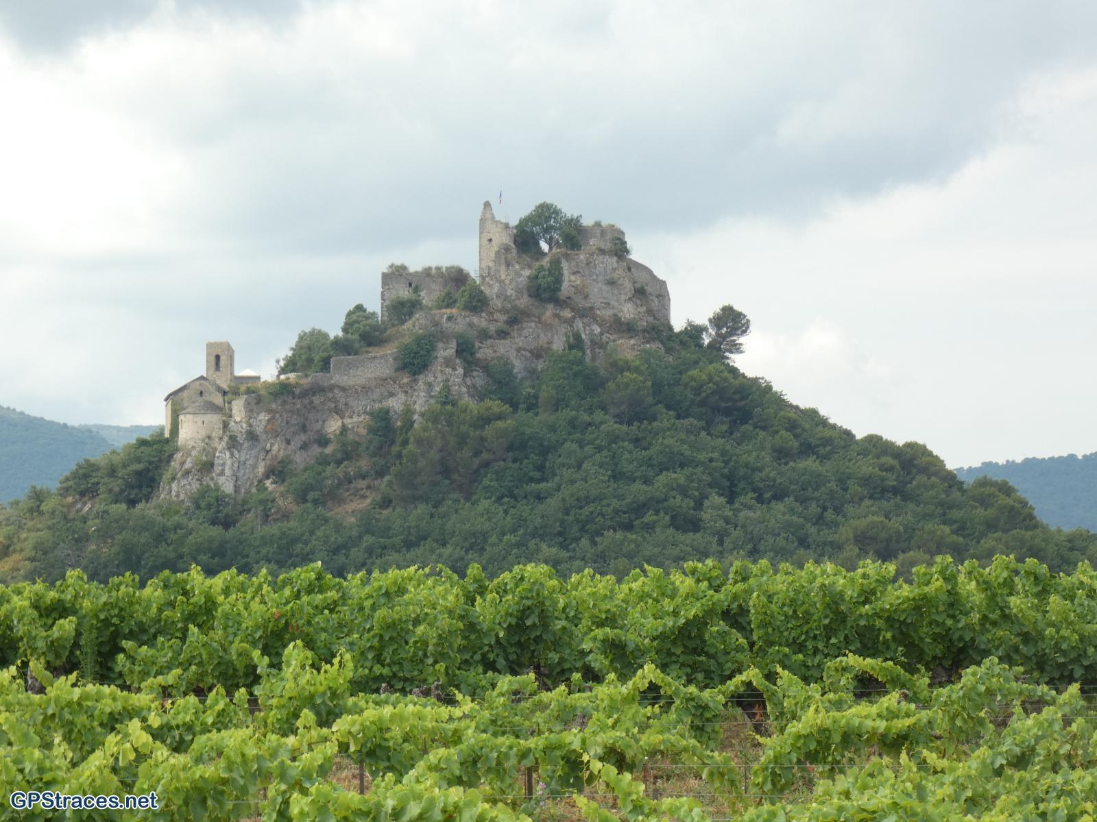 Le châteai d'Entrechaux