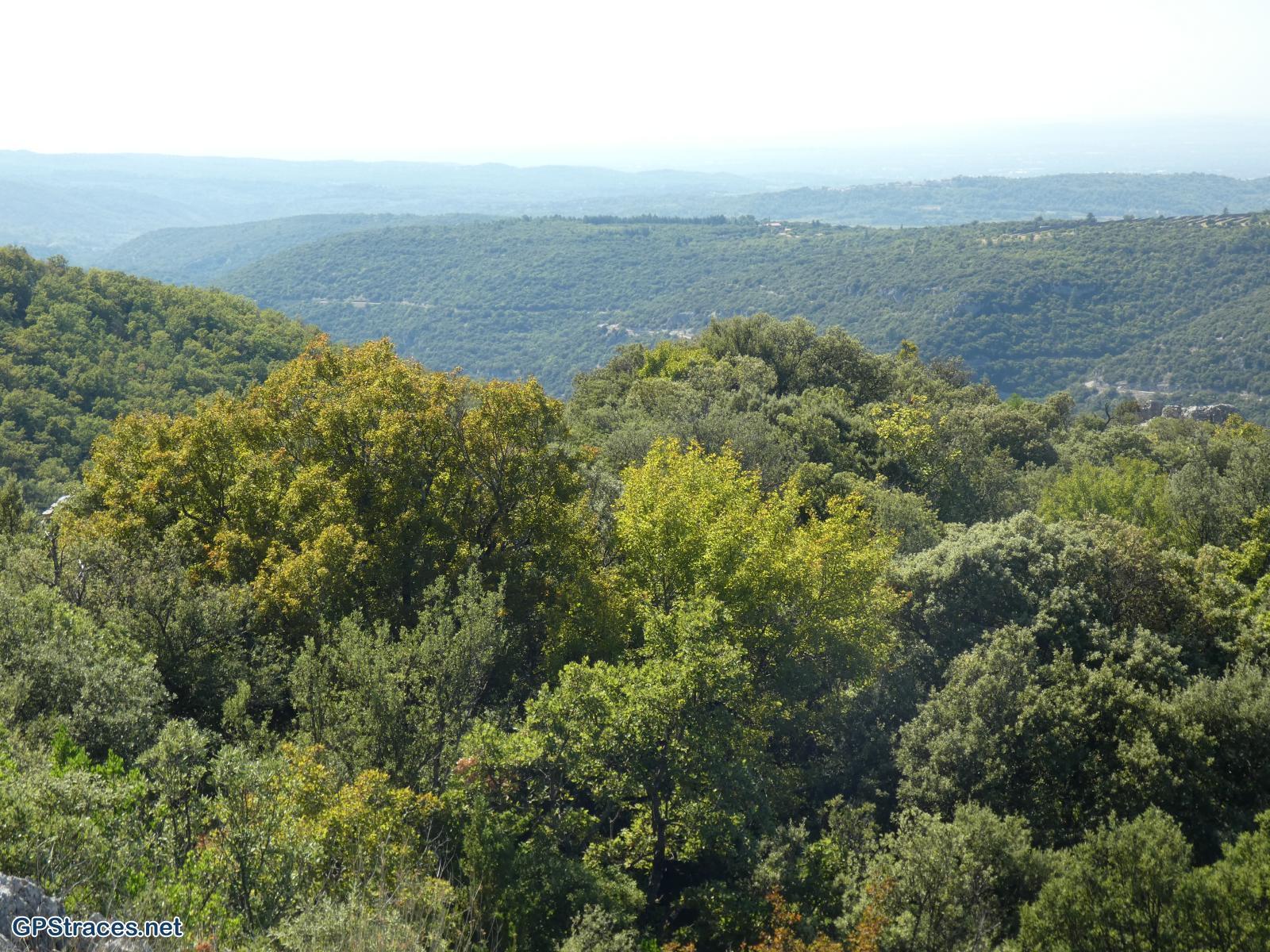 Les Tarlans vus du belvédère