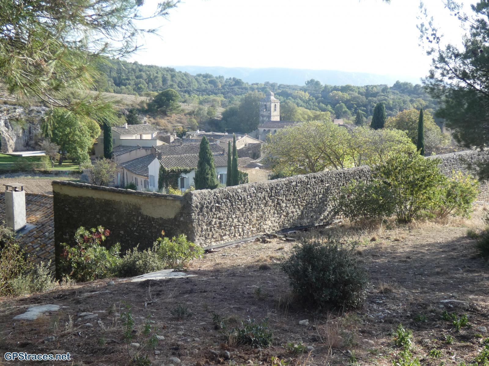 L'arrivée à Lagnes