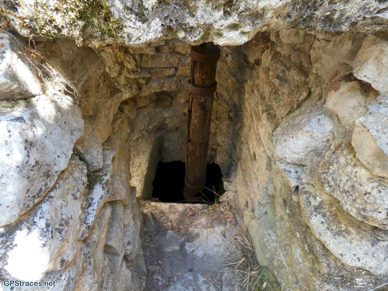 L'arbre de transmission du moulin