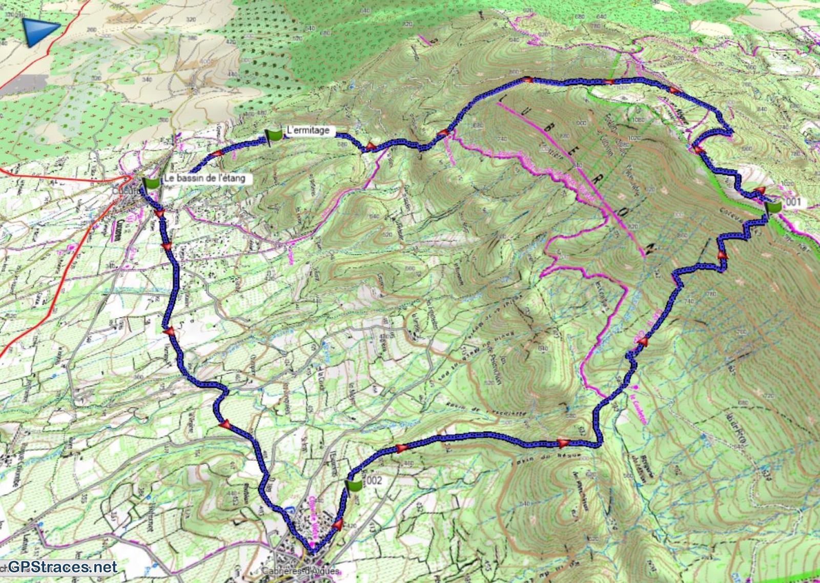 Vaucluse-Le Mourre Nègre par Cucuron–1