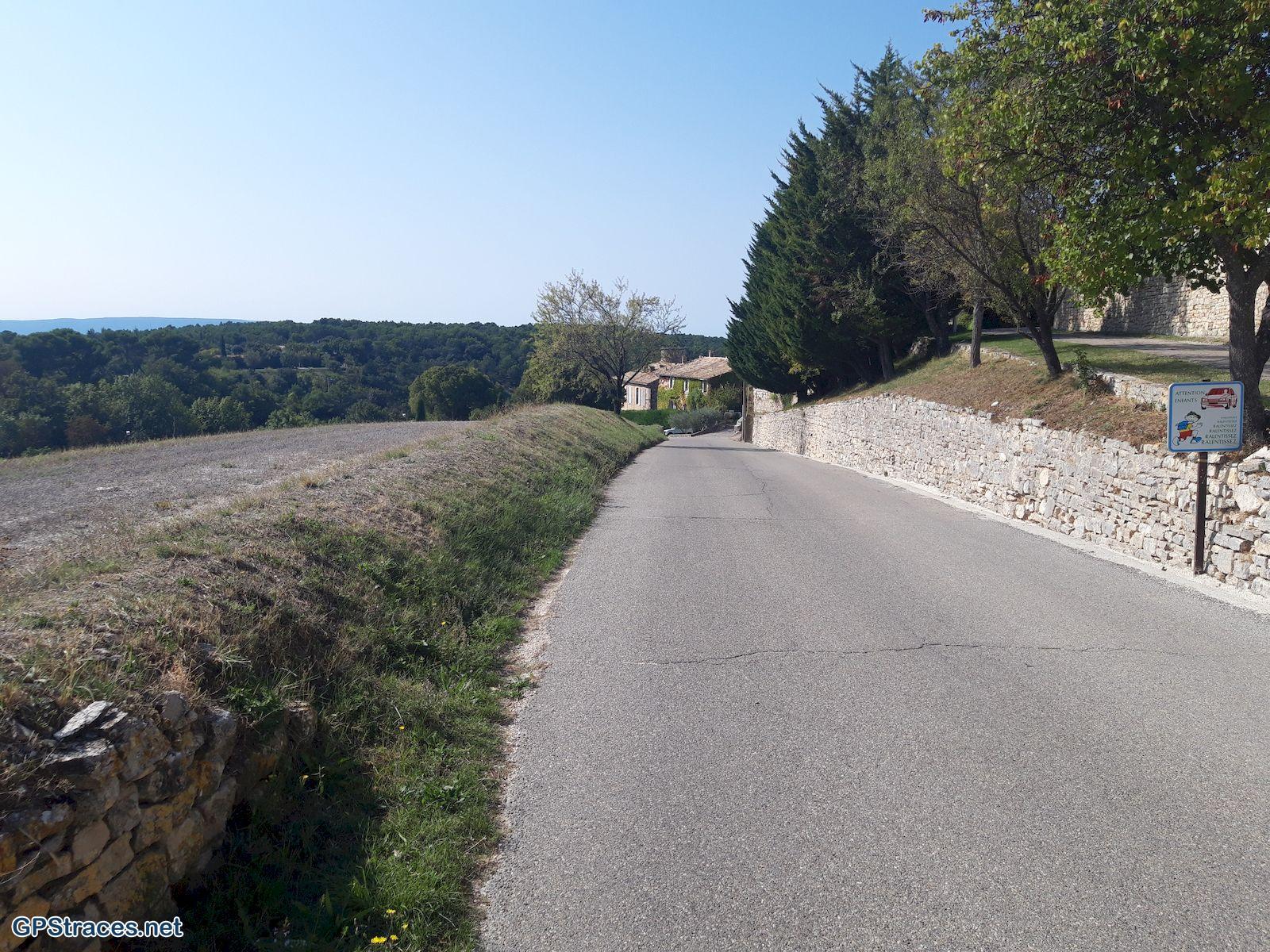 Le départ depuis Murs