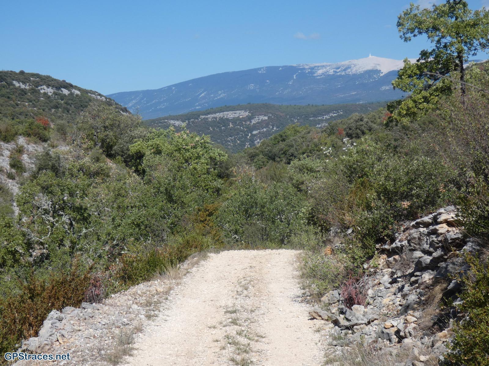 Vaucluse-Le Rocher du Cire et le Mur de la Peste par La Conque Verte–1
