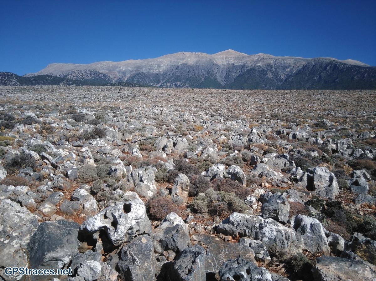 Superbe vue sur les montagnes Lefka Ori