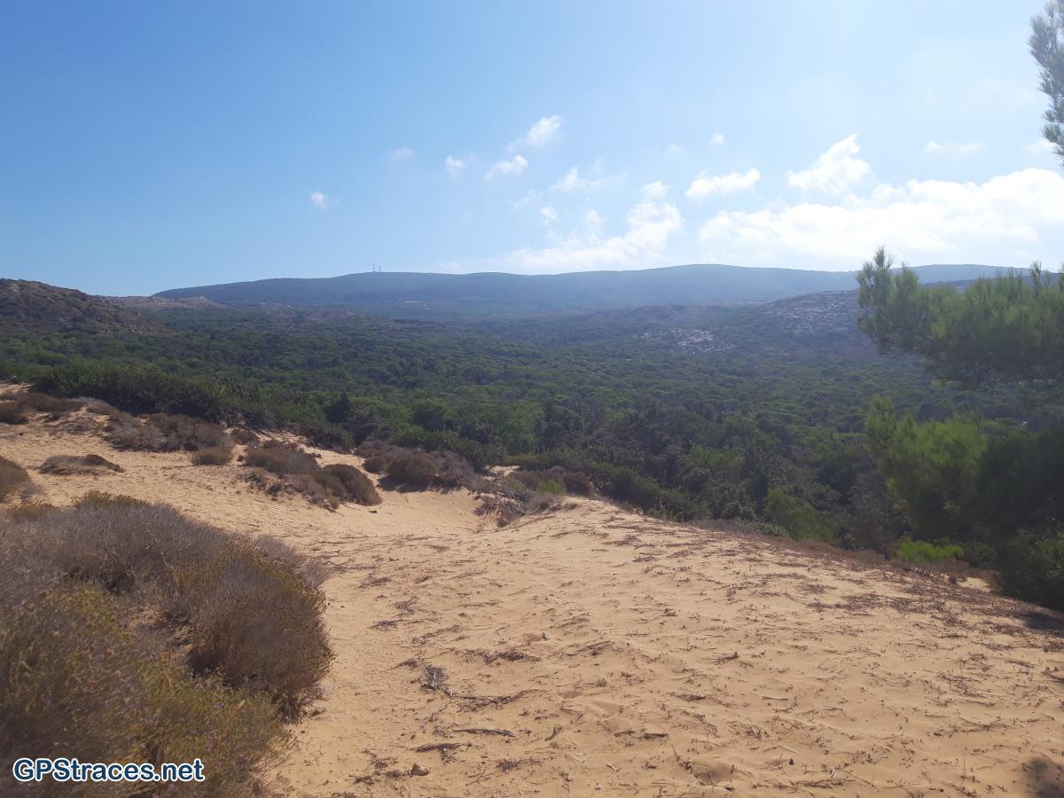 Sur la dune de sable