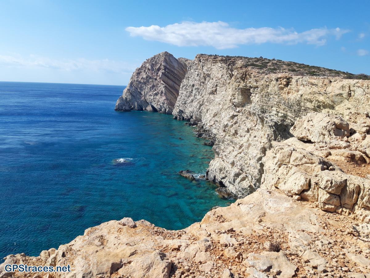 La falaise donnant sur Dyana beach
