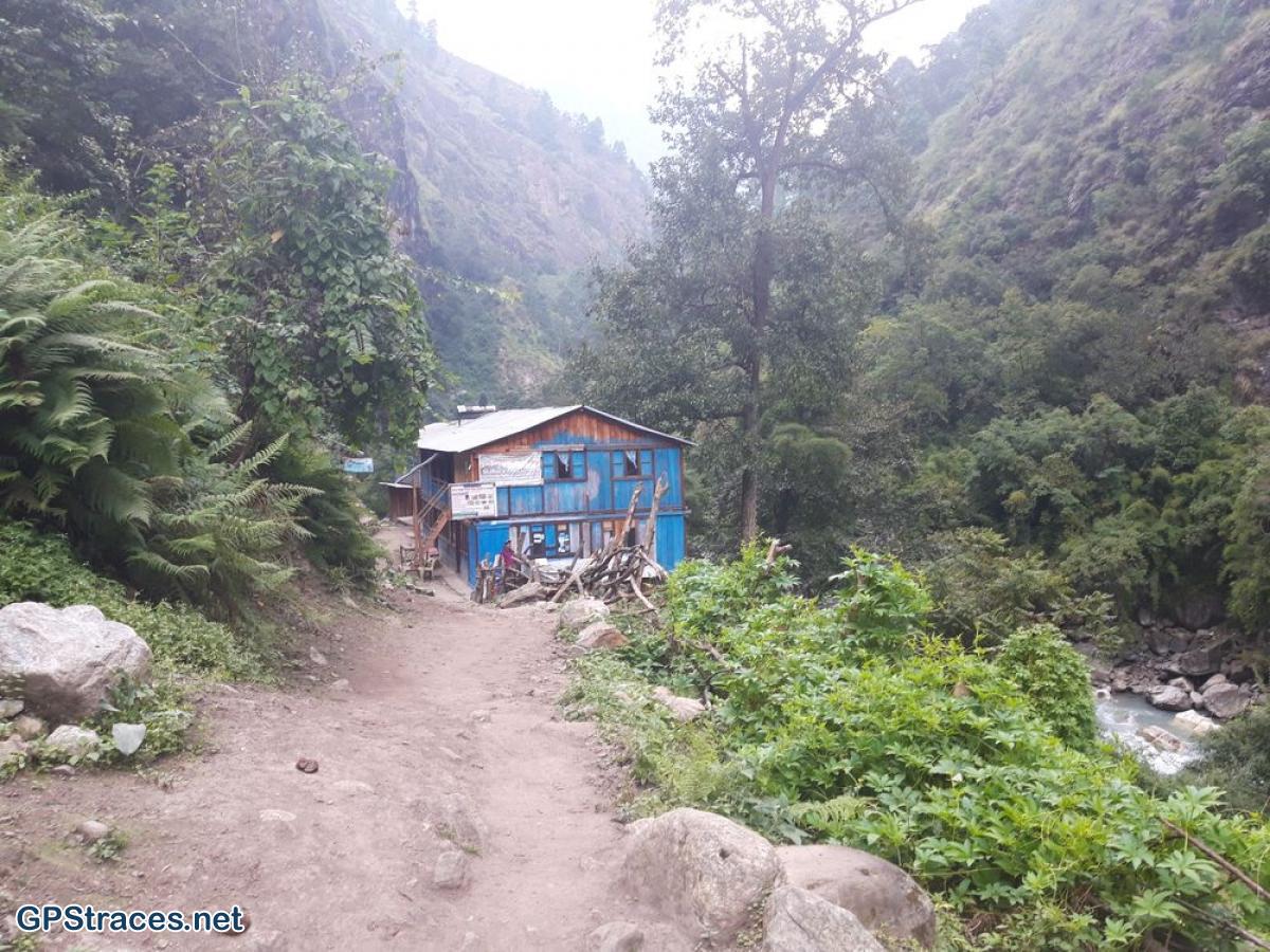 L'un des nombreux lodges sur le chemin