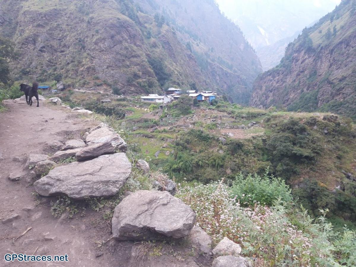 L'arrivée à Deng